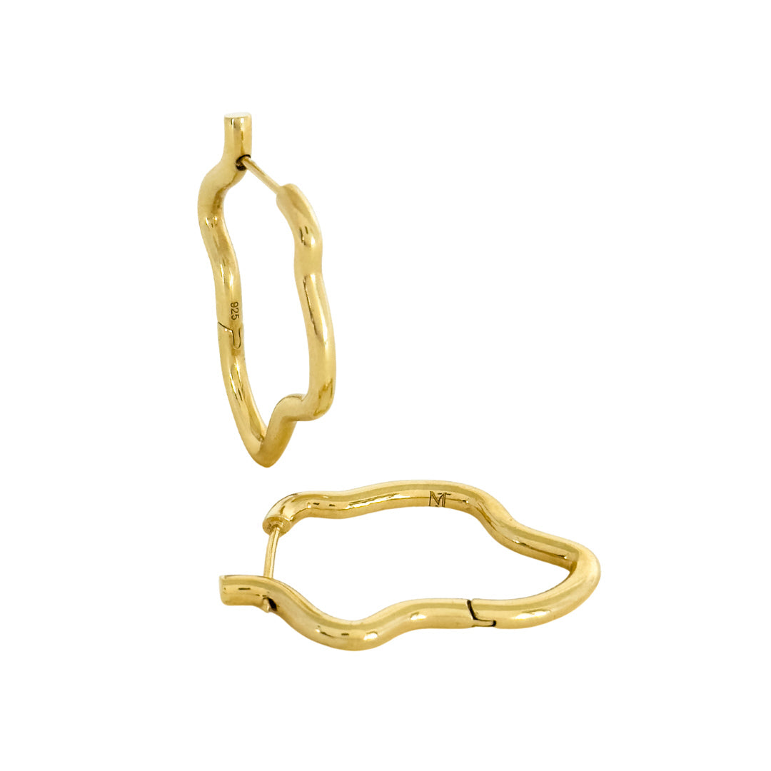 Large Bossa Hoops