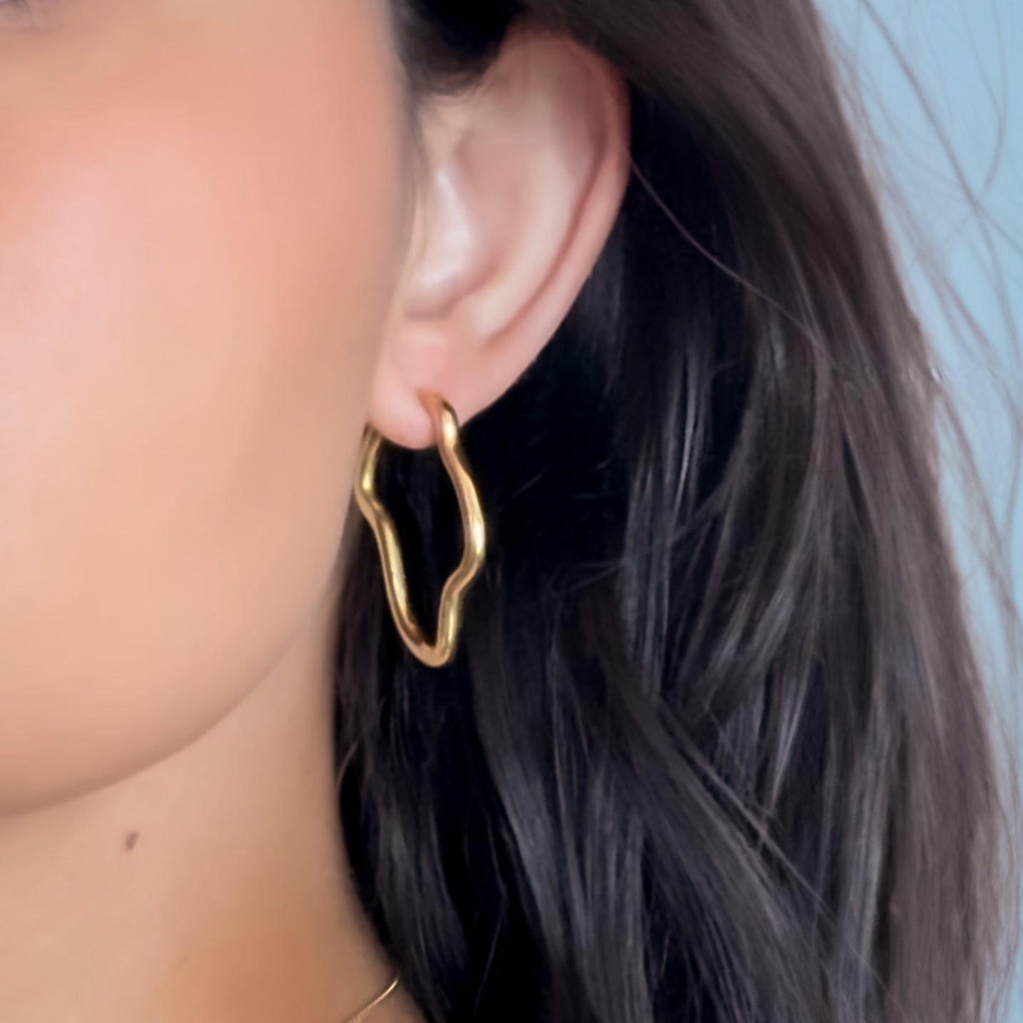 Large Bossa Hoops