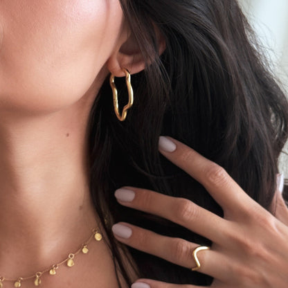 Large Bossa Hoops