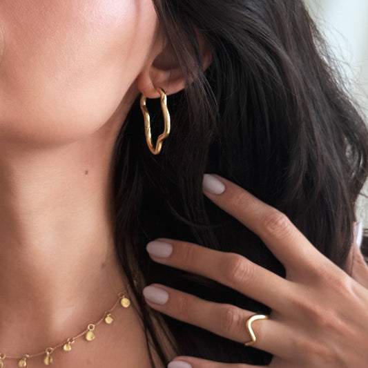 Large Bossa Hoops
